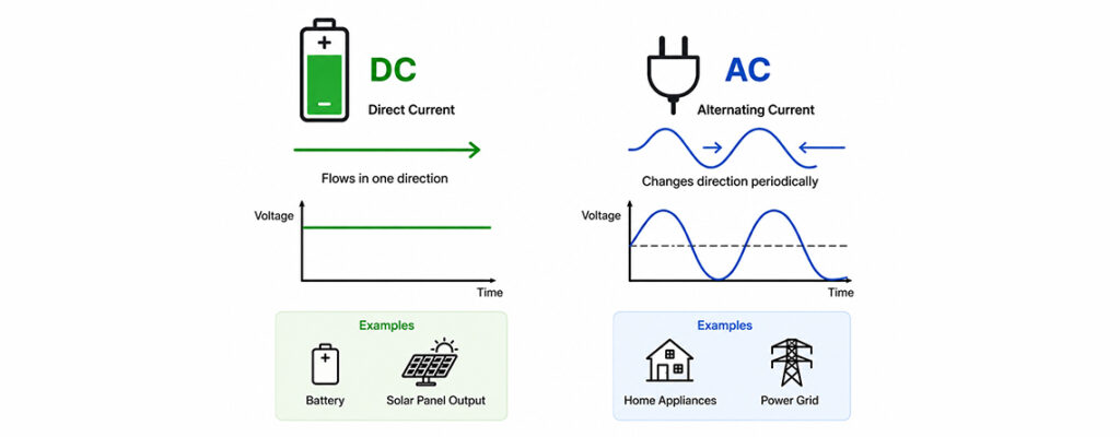 Understanding DC and AC in Solar Systems