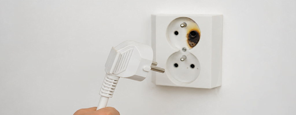 Burning Smell or Hot Outlets