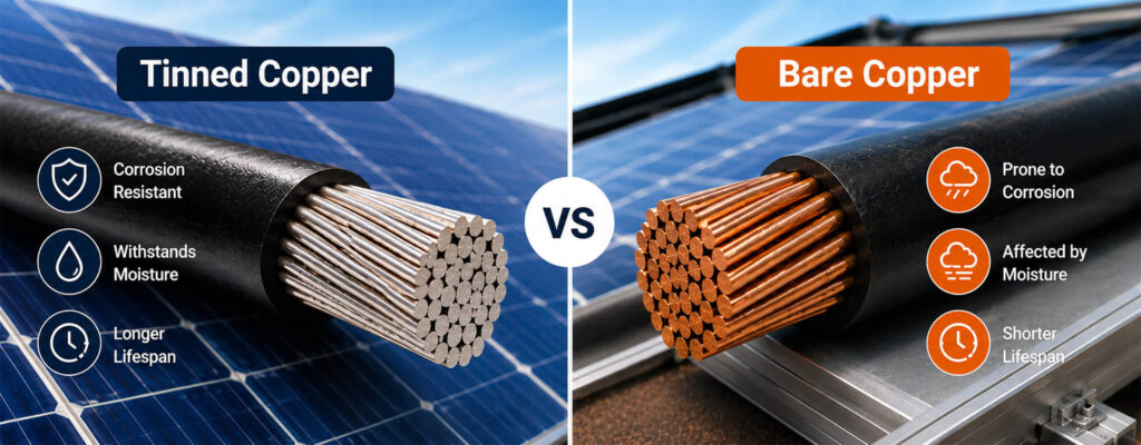Tinned Copper vs Bare Copper Which Is Better for Solar