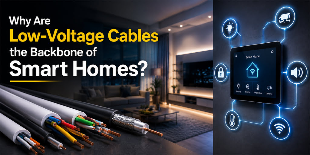 Why Are Low-Voltage Cables the Backbone of Smart Homes