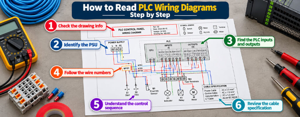 How To Read PLC Wiring Diagrams Step by Step